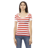 Trussardi Action Multicolor Cotton Women T-Shirt -   -  Trussardi Action.
